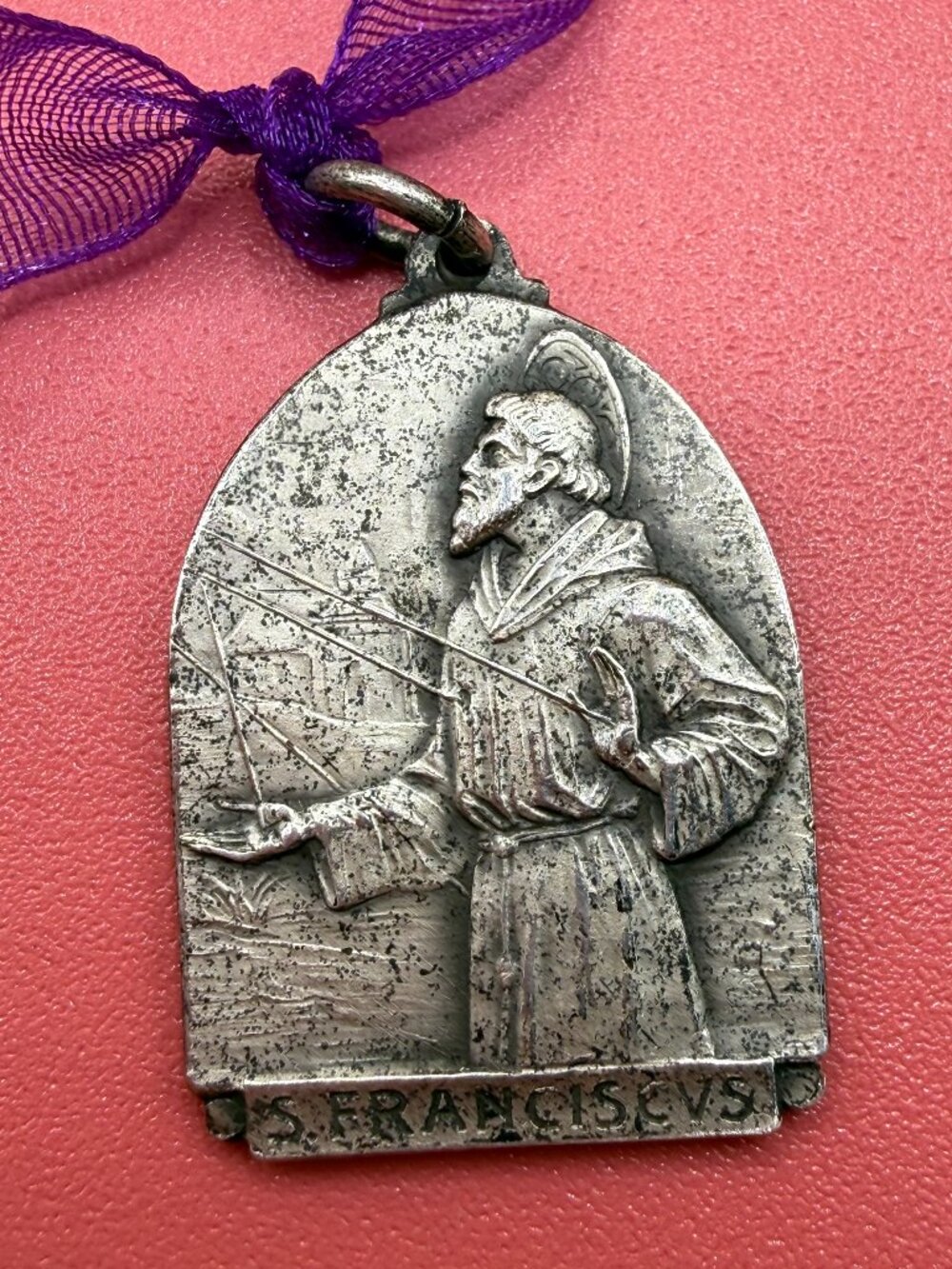 Saint Francis of Assisi Religious Medal Pendant